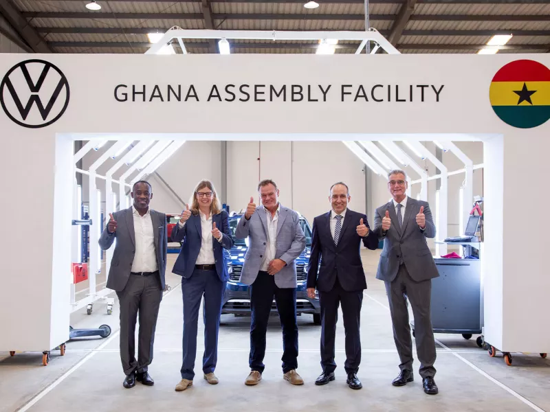 Volkswagen Assembly Plant in Accra