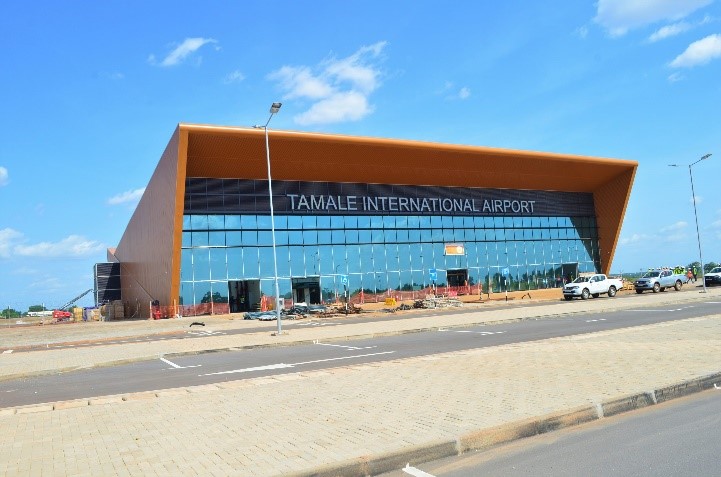 Tamale International Airport in the North of Ghana